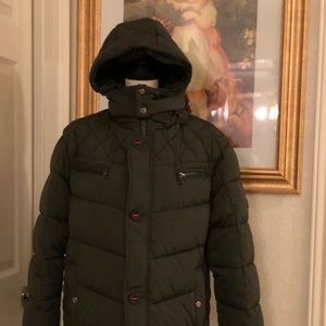 Men’s Heavyweight Hood Quilted Jacket